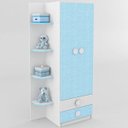 Ver imagem 4 de Quarto Completo Infantil com Guarda-Roupas, Cômoda e Berço Rodial Moveis Rodial