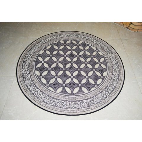 Tapete Redondo Natural Look Turmalina-B 150 cm