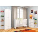 Ver imagem 1 de Quarto Infantil Completo com Guarda-Roupas, Cômoda e Berço Rodial Moveis Rodial