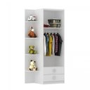 Ver imagem 4 de Quarto Infantil Completo com Guarda-Roupas, Cômoda e Berço Rodial Moveis Rodial