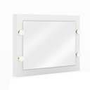 Ver imagem 1 de Painel com Espelho para Penteadeira Multimóveis CR35019 Branco