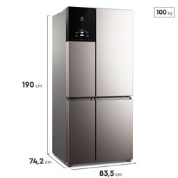 Geladeira Electrolux Multidoor Experience IQ8S Frost Free com Tecnologia Inverter e FlexiSpace 581 L - 10 Geladeira Electrolux Multidoor Experience IQ8S Frost Free com Tecnologia Inverter e FlexiSpace 581 L - 10