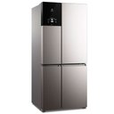 Ver imagem 2 de Geladeira Electrolux Multidoor Experience IQ8S Frost Free com Tecnologia Inverter e FlexiSpace 581 L