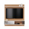 Conjunto Home para Tv e Mesa de Centro Osaka Off-white Freijo - 6