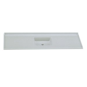 Pia Sintética Standard Granitada 180x55cm Cinza Rorato