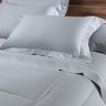 Jogo de Cama Casal 300 Fios Bordado Istambul - Linha K Prata/Branco - 3