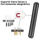 Ver imagem 4 de Barra Magnética Facas Porta Ferramentas 33cm