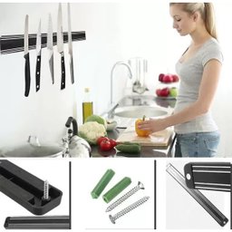 Barra Magnética Facas Porta Ferramentas 33cm - 6