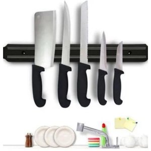 Barra Magnética Facas Porta Ferramentas 33cm