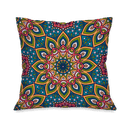 Ver imagem 3 de Kit com 4 Capas para Almofadas Decorativas Mandalas Coloridas