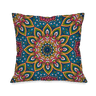 Kit com 4 Capas para Almofadas Decorativas Mandalas Coloridas - 3