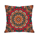 Ver imagem 2 de Kit com 4 Capas para Almofadas Decorativas Mandalas Coloridas