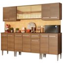 Ver imagem 1 de Cozinha Completa Emilly Fire Balcão e Armário Aéreo Madesa