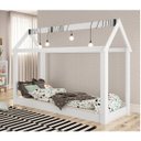 Ver imagem 2 de Quarto Infantil Completo com Cama Montessoriana, Cômoda e Estante Marie Espresso Móveis