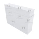 Ver imagem 7 de BALCÃO LOJA CAIXA M281.B 100% MDF (LOJA, ATENDIMENTO) MUNDI MOVEIS