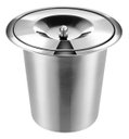 Ver imagem 2 de Cesto Lixeira Pia Cozinha Embutir 8 L Inox 304 Não Enferruja