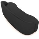 Ver imagem 6 de Sofá 3 Lugares Curvo Sala de Estar Living Lótus D02 Corino Preto 210 cm C-05 - Lyam Decor