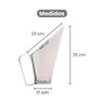 Concha Medidor para Cereais Ração Aço Inox 2kg (2000g) - Gudim - 2