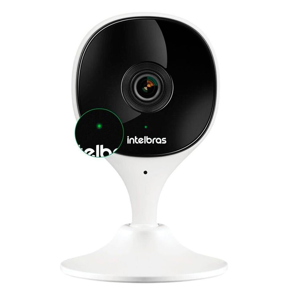 Câmera interna IP Wifi Inteligente Intelbras FullHD IMX Branca - 5