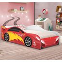 Ver imagem 1 de Cama Carro Fast Menino Vermelho Solteiro Com Colchão