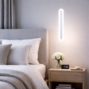 Ver imagem 2 de Luminária Teto Pendente 60cm Barra 24w Led 3 Cores Lustre Metálico Oval Gimpo Kjdd-l-015:branco