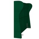 Ver imagem 2 de Kit Cabeceira Cama Box Casal 195cm Madrid com Puff Recamier Santorini Bouclê Verde