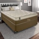 Ver imagem 1 de Cama Box Casal Portobel Colchão Molas Ensacadas 72cmx138cmx188cm Palermo Portobel