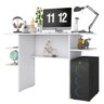 Escrivaninha para Computador Gamer Branco Ajl Store Mesa para Computador Gamer - 2