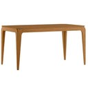 Ver imagem 1 de Mesa Aurea 4 Lugares Retangular MDF Amadeirado New Ceval Móveis