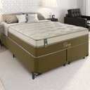 Ver imagem 1 de Cama Box Queen Portobel Bipartido Colchão Molas Ensacadas 72cmx158cmx198cm Palermo Portobel