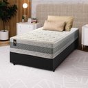 Ver imagem 1 de Conjunto Cama Box Espuma Oxford Verde Solteiro 88x188x67