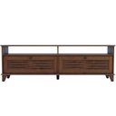 Ver imagem 3 de Rack Aton S05 para TV 65" 180cm Madeira Maciça 2 Portas Amadeirado Lyam Decor