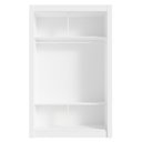 Ver imagem 4 de Kit Guarda-roupa Infantil Milano 2 Portas de Correr + Cômoda Branco Madesa Branco