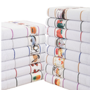 Ver imagem 1 de Pano de Prato Copa Felpudo Atoalhado - Kit 8 Un - Branco