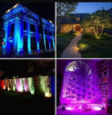 Ver imagem 5 de Refletor Holofote Led 200w Cores Rgb C/ Controle Remoto