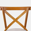 Ver imagem 7 de Cadeira de Madeira X Luxemburgo Debrum Cor Mel Estofado Facto Bege Acinzentado