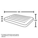 Ver imagem 6 de Kit 2 Colchões Infláveis Casal Flocked Comfort Vg Plus