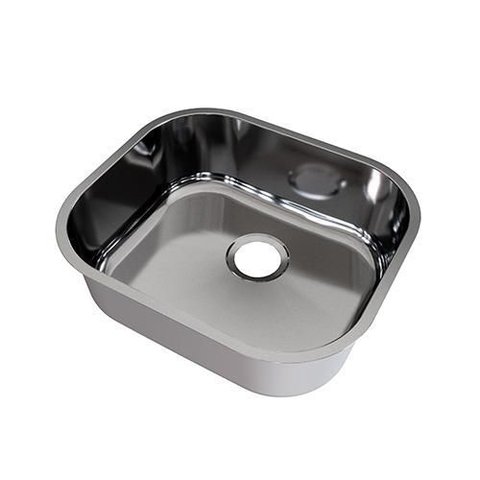Cuba Inox Numero 0 40x34x14cm sem Valvula 3,5 Polida Docol H