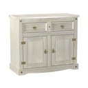 Ver imagem 1 de Aparador Buffet Elliottiis Clássico 2 Portas 2 Gavetas 104cm Branco Elliottiis do Brasil