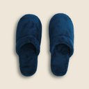 Ver imagem 1 de Pantufa Teal Microfibra Azul 43x44 - A\casa