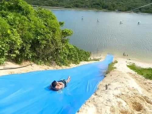 Lona Plástica Encerado 7x5m Azul Multiuso Impermeável 70g/m² - 2