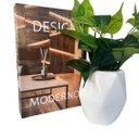 Ver imagem 1 de Decoração sala quarto livro fake + vaso bojo branco decor