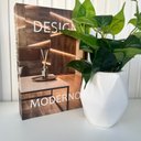 Ver imagem 4 de Decoração sala quarto livro fake + vaso bojo branco decor