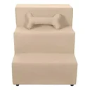 Ver imagem 1 de Escadinha para Pet Escada Filhotinhos Subir no Sofá e Cama Bege