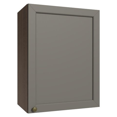 Armário Aéreo 50cm 1 Porta Rustic/cinza Vik Madesa