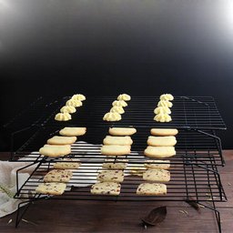 Suporte de Cozinha Empalhável Bolo Walfos, 1 Bandeja com Refrigeração, Forno e Churrasco Tamanho M - 4