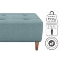 Ver imagem 4 de Puff para Sala 62 Cm Piva Tecido Boucle F495 Azul Milani Store