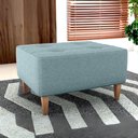 Ver mais imagens de Puff para Sala 62 Cm Piva Tecido Boucle F495 Azul Milani Store