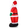 Papai Noel Inflavel Natal Natalino Festa Fim de Ano Decoraçao Enfeite Casa Loja Shopping Entrada com - 2