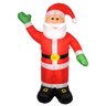 Papai Noel Inflavel Natal Natalino Festa Fim de Ano Decoraçao Enfeite Casa Loja Shopping Entrada com - 3